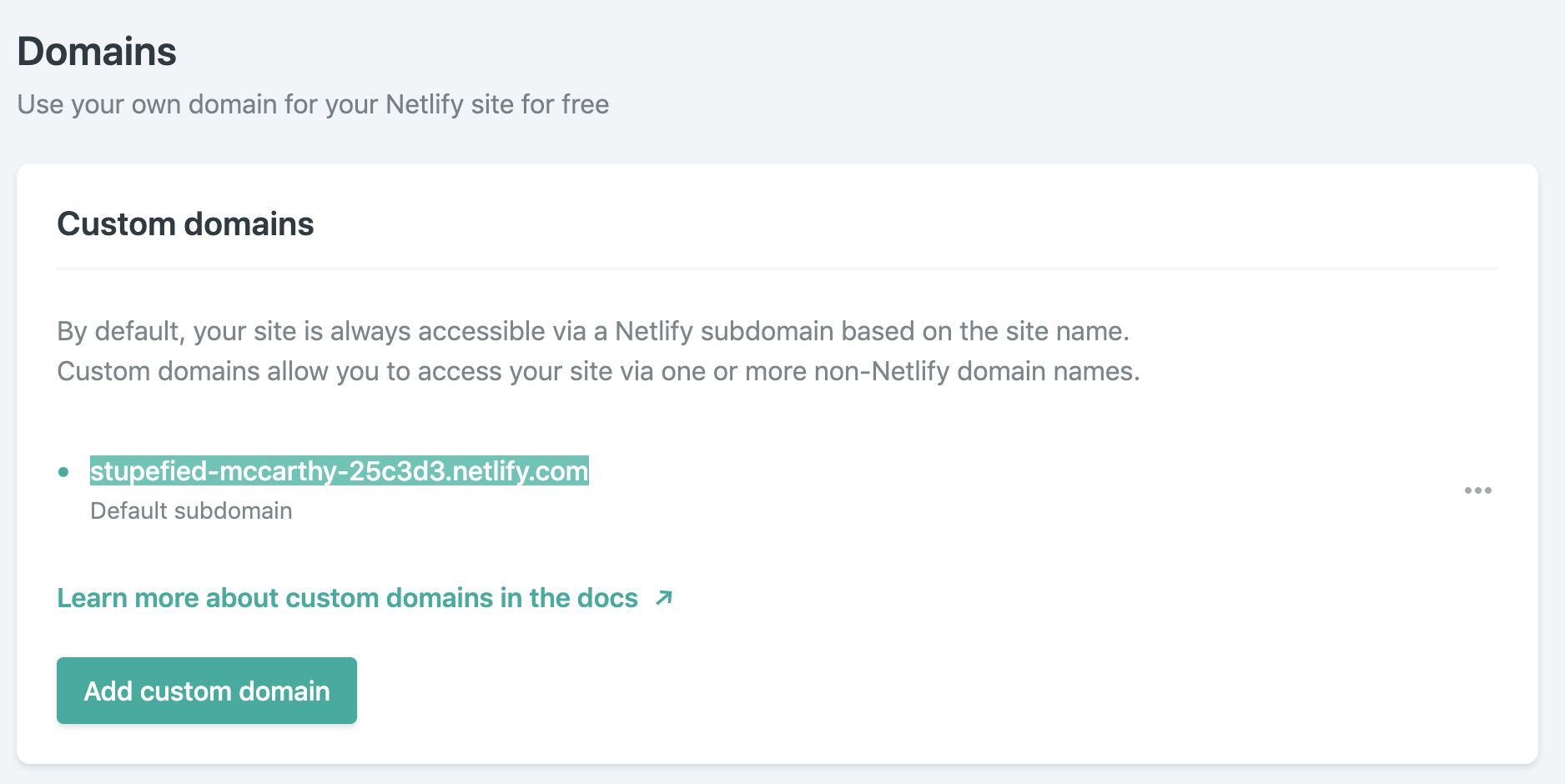 跑回Netlify,告诉他,有个人来访问,你要欢迎